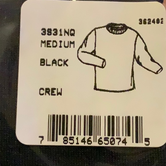 Polarmax 3.0 SUPER MIDWEIGHT CREW - Black - Picture 6 of 7